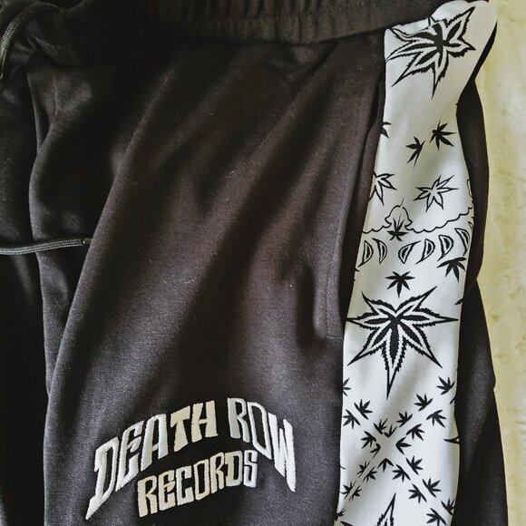 Crooks & Castle 2XL Men's Black & Paisley Joggers - Picture 3 of 7